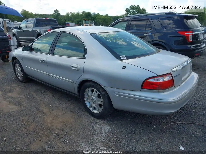 2004 Mercury Sable Ls Premium VIN: 1MEHM55S14A607344 Lot: 45394383