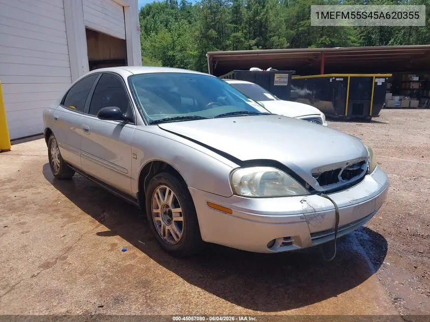 2005 Mercury Sable Ls VIN: 1MEFM55S45A620355 Lot: 45057080