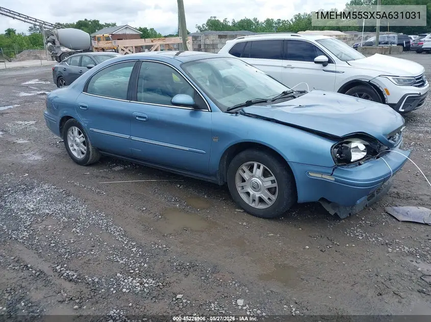 2005 Mercury Sable Ls VIN: 1MEHM55SX5A631031 Lot: 45226906