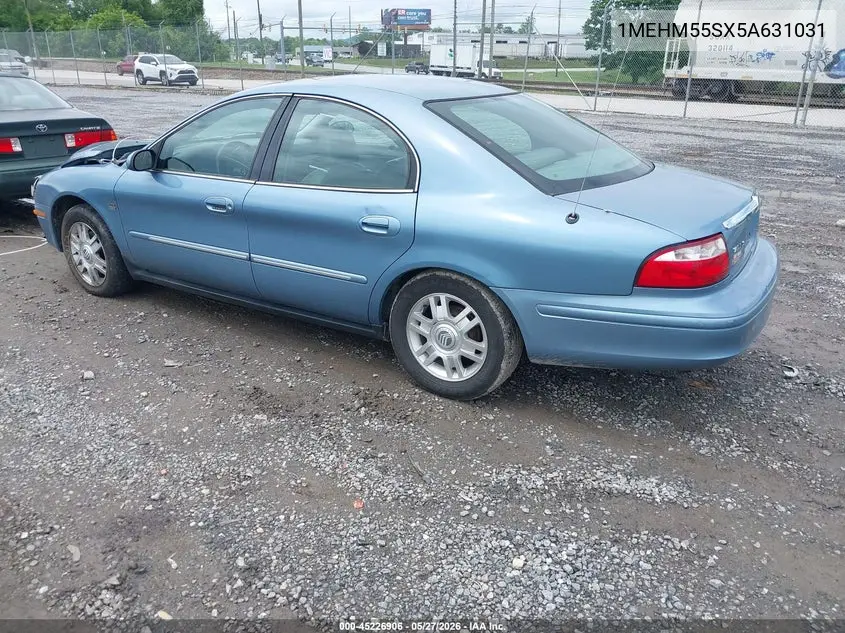 2005 Mercury Sable Ls VIN: 1MEHM55SX5A631031 Lot: 45226906