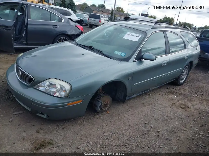 2005 Mercury Sable Ls VIN: 1MEFM59S85A605030 Lot: 45406804