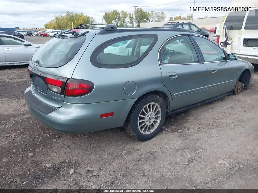 2005 Mercury Sable Ls VIN: 1MEFM59S85A605030 Lot: 45406804