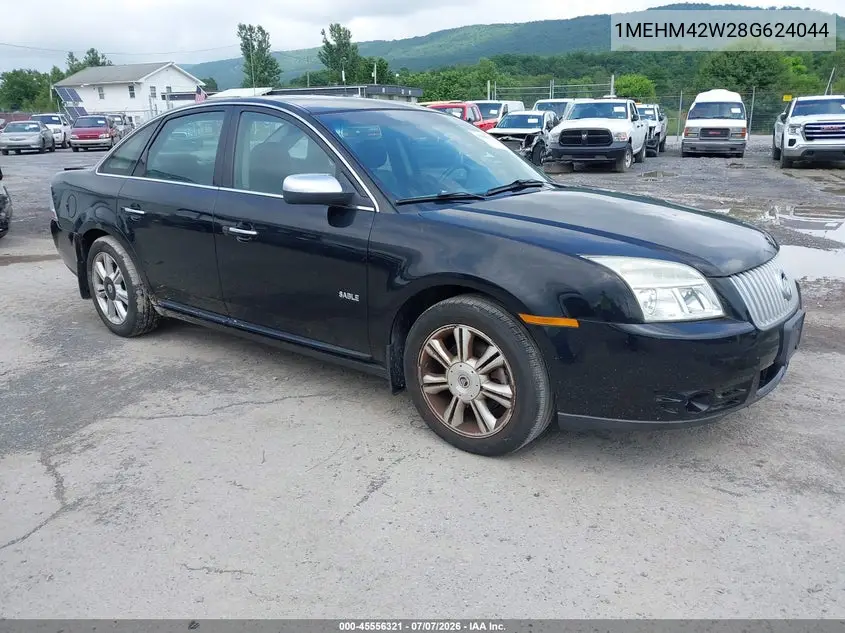 2008 Mercury Sable Premier VIN: 1MEHM42W28G624044 Lot: 45556321