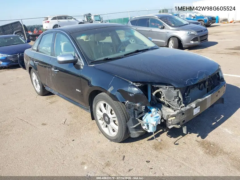 2008 Mercury Sable Premier VIN: 1MEHM42W98G605524 Lot: 45623179
