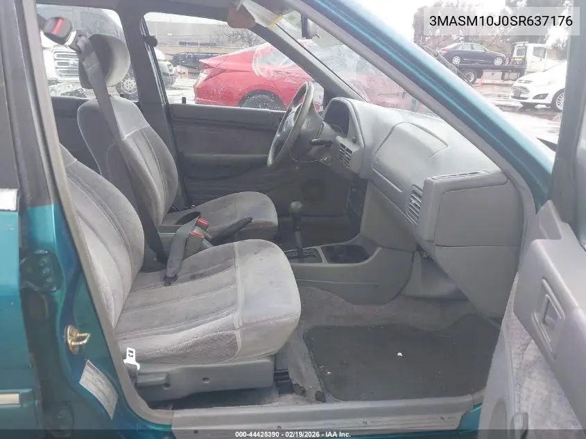3MASM10J0SR637176 1995 Mercury Tracer Trio