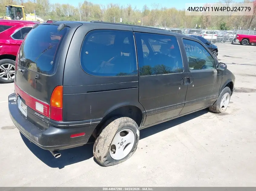 1993 Mercury Villager VIN: 4M2DV11W4PDJ24779 Lot: 44947290
