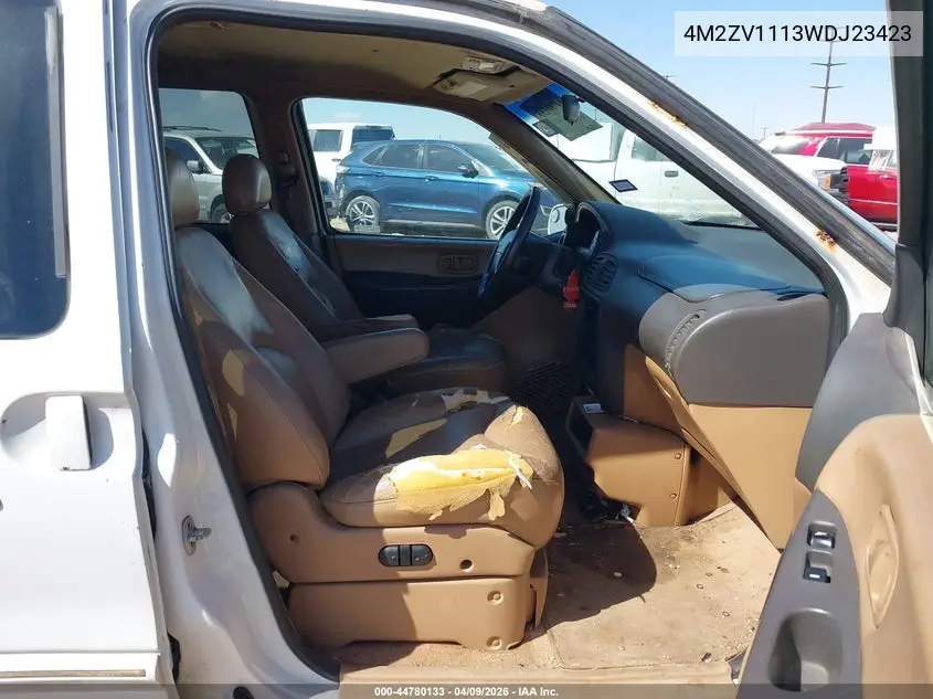 1998 Mercury Villager Gs/Ls/Nautica VIN: 4M2ZV1113WDJ23423 Lot: 44780133