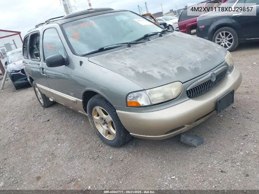 1999 Mercury Villager Estate/Sport VIN: 4M2XV11T8XDJ29857 Lot: 43047771
