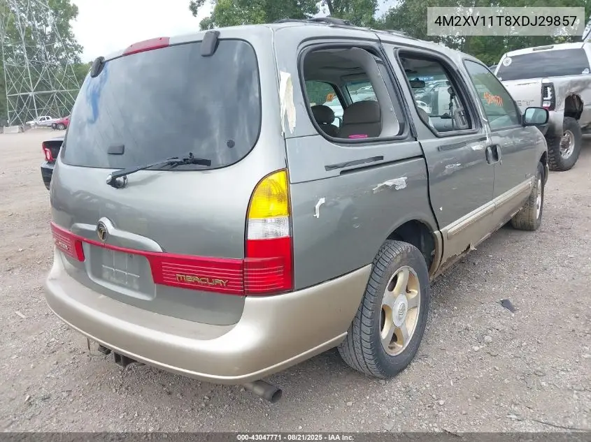 1999 Mercury Villager Estate/Sport VIN: 4M2XV11T8XDJ29857 Lot: 43047771