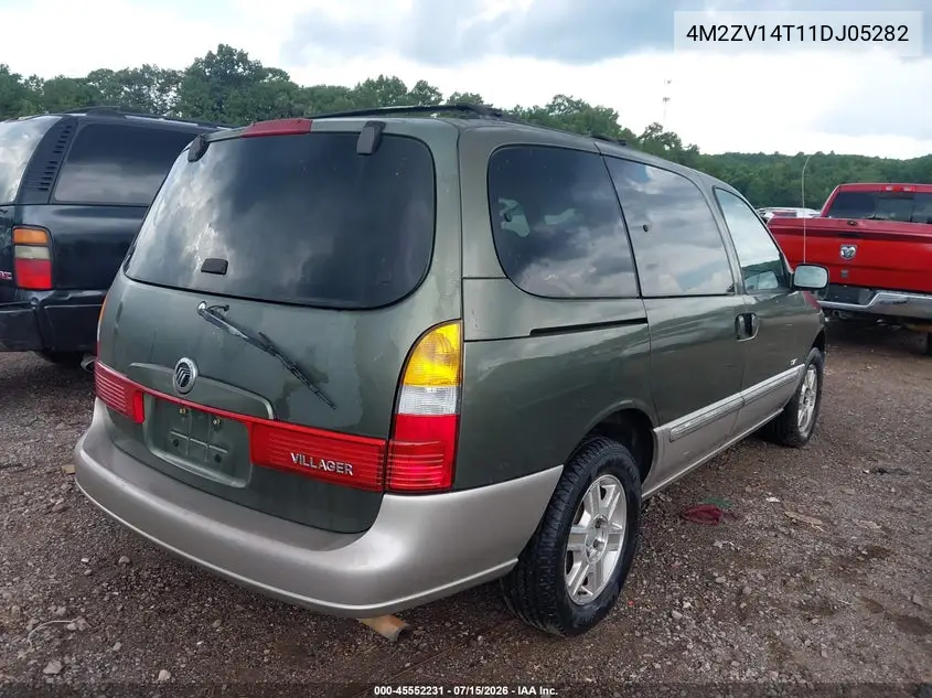 2001 Mercury Villager Estate VIN: 4M2ZV14T11DJ05282 Lot: 45552231