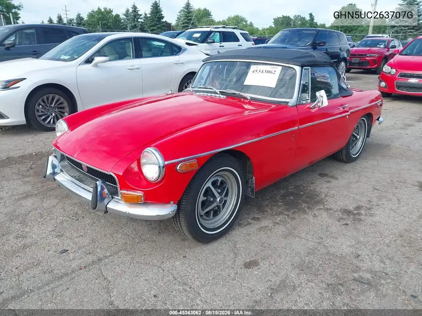 1972 Mg B VIN: GHN5UC263707G Lot: 45343062