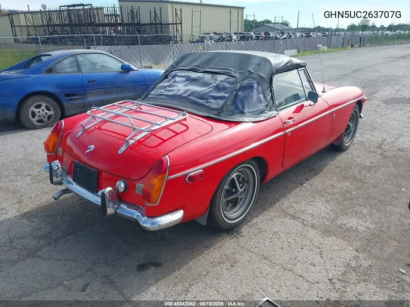 1972 Mg B VIN: GHN5UC263707G Lot: 45343062