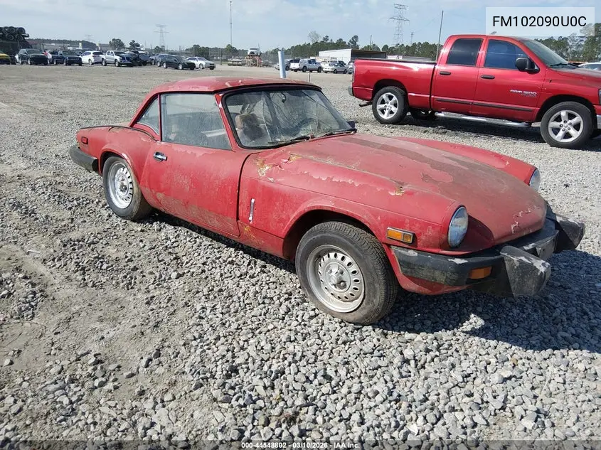 1979 Mg Spitfire VIN: FM102090U0C Lot: 44548802