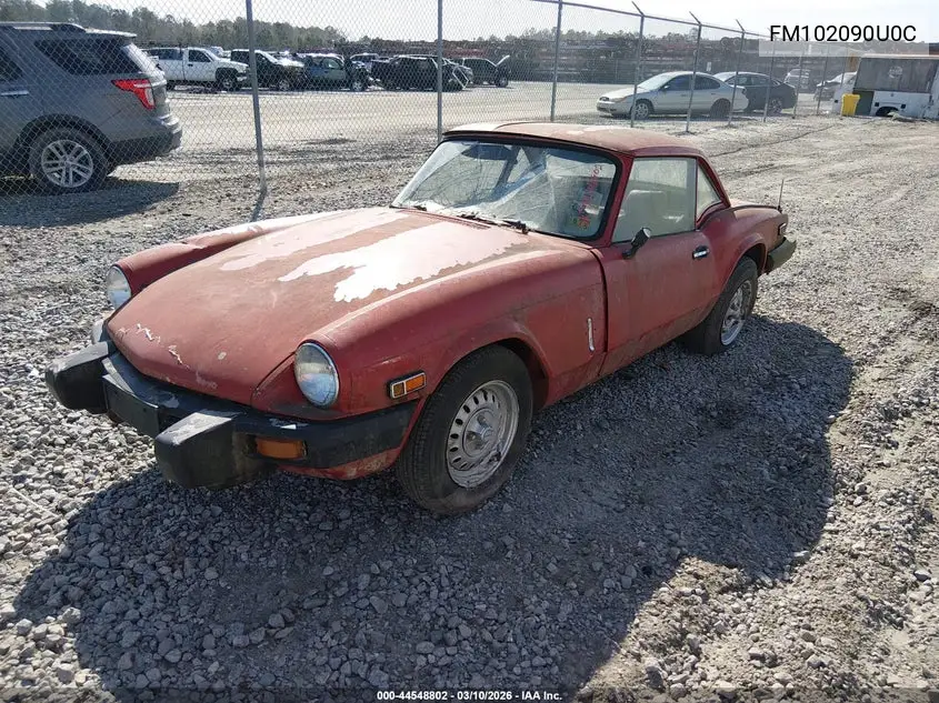 1979 Mg Spitfire VIN: FM102090U0C Lot: 44548802
