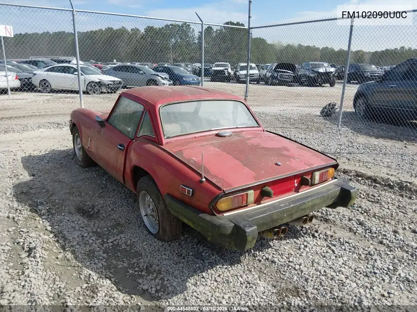 1979 Mg Spitfire VIN: FM102090U0C Lot: 44548802