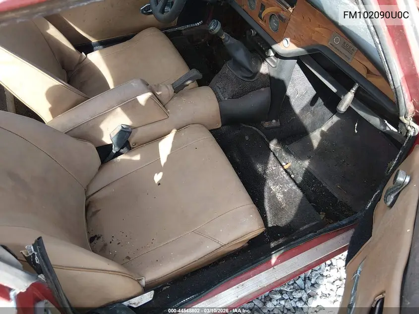 1979 Mg Spitfire VIN: FM102090U0C Lot: 44548802