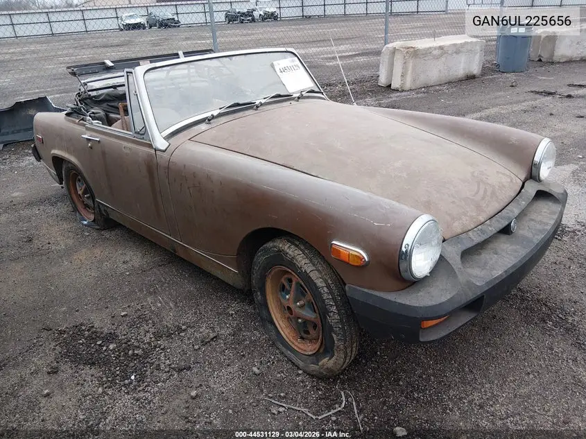 1979 Mg Midget VIN: GAN6UL225656 Lot: 44531129