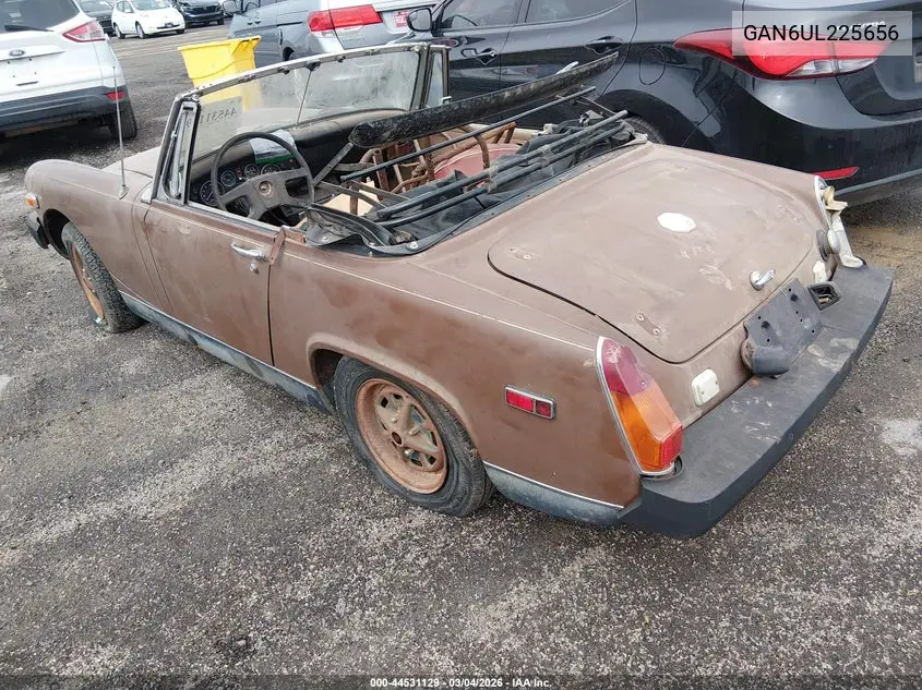 1979 Mg Midget VIN: GAN6UL225656 Lot: 44531129