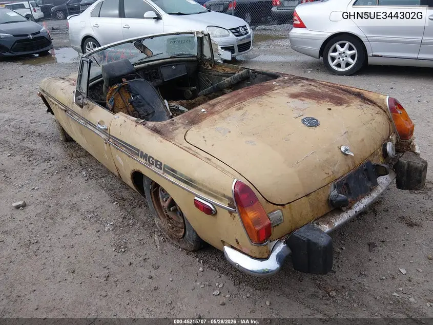 1974 Mg Midget VIN: GHN5UE344302G Lot: 45215707