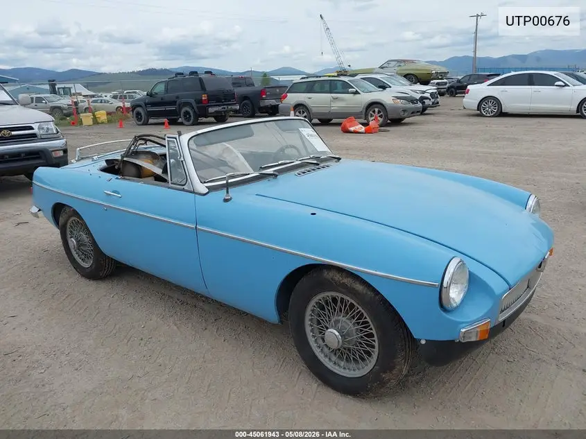 1965 Mg Mgb VIN: UTP00676 Lot: 45061943