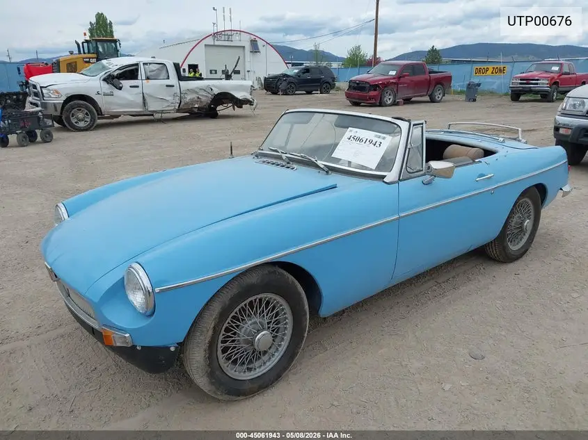 1965 Mg Mgb VIN: UTP00676 Lot: 45061943