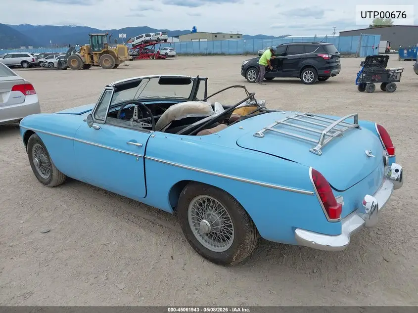 1965 Mg Mgb VIN: UTP00676 Lot: 45061943