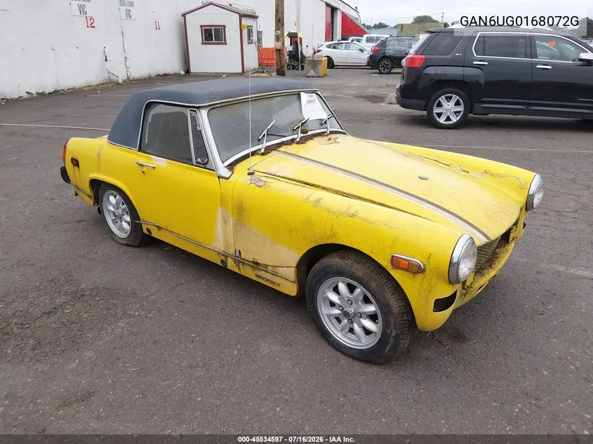 1975 Mg Midget VIN: GAN6UG0168072G Lot: 45534597