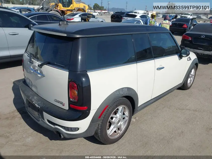 2009 Mini Cooper S Clubman VIN: WMWMM33599TP90101 Lot: 45354466