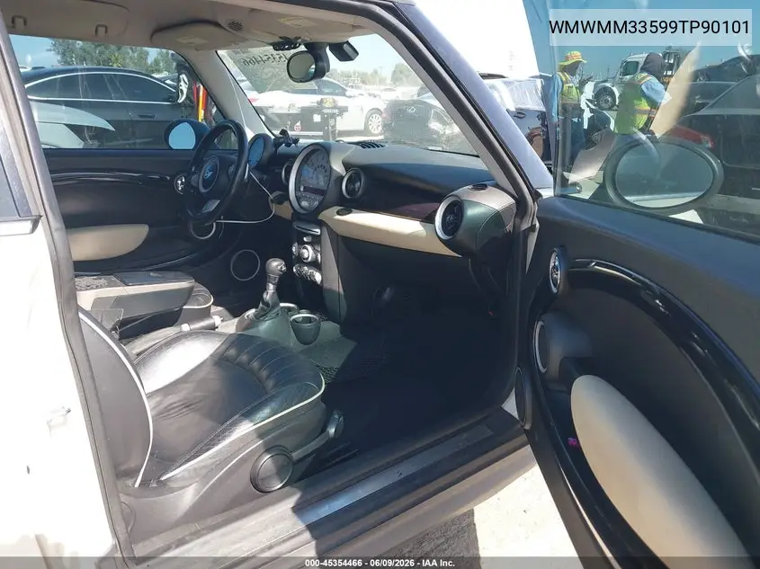 2009 Mini Cooper S Clubman VIN: WMWMM33599TP90101 Lot: 45354466
