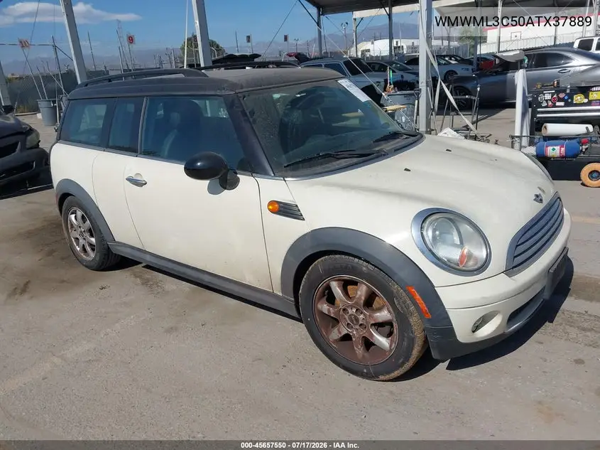 2010 Mini Cooper Clubman VIN: WMWML3C50ATX37889 Lot: 45657550