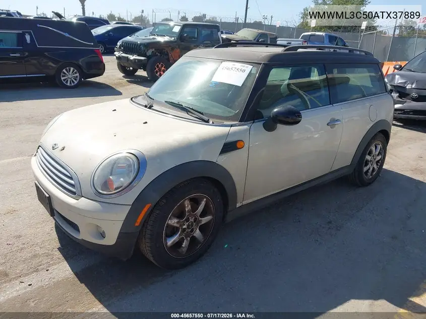 2010 Mini Cooper Clubman VIN: WMWML3C50ATX37889 Lot: 45657550