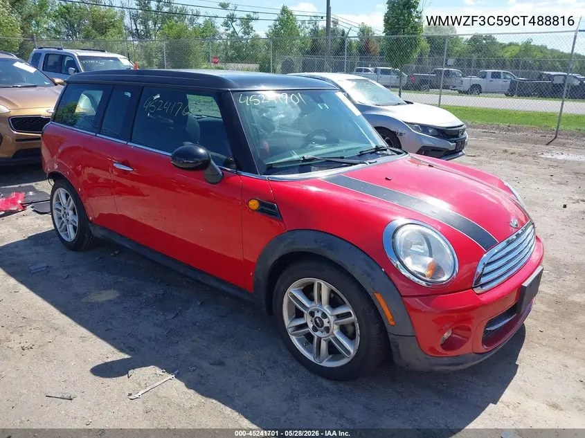 2012 Mini Cooper Clubman VIN: WMWZF3C59CT488816 Lot: 45241701