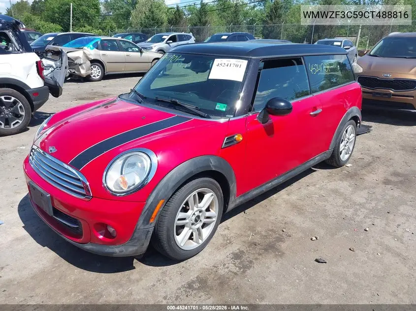 2012 Mini Cooper Clubman VIN: WMWZF3C59CT488816 Lot: 45241701