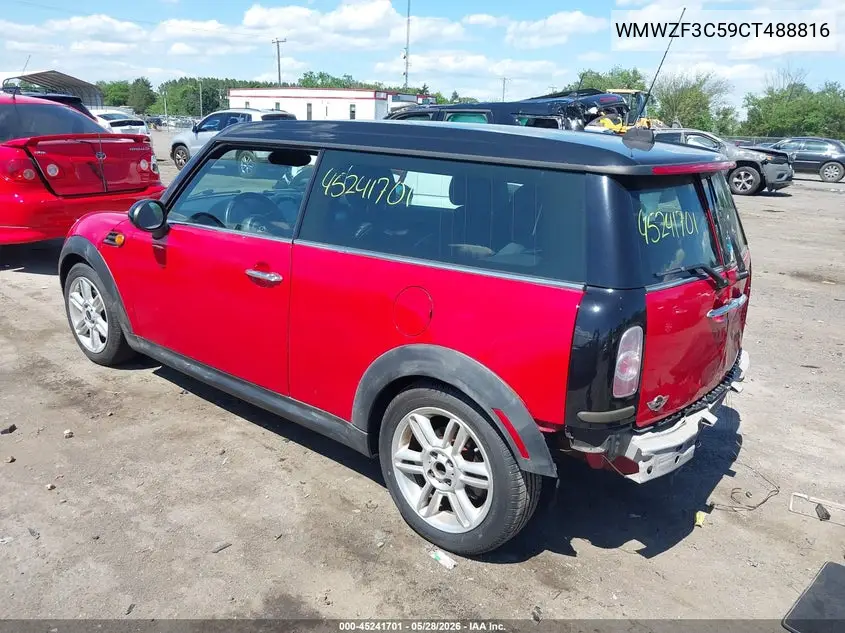2012 Mini Cooper Clubman VIN: WMWZF3C59CT488816 Lot: 45241701