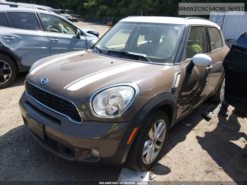 2012 Mini Cooper S Countryman VIN: WMWZC5C54CWL56937 Lot: 45601562