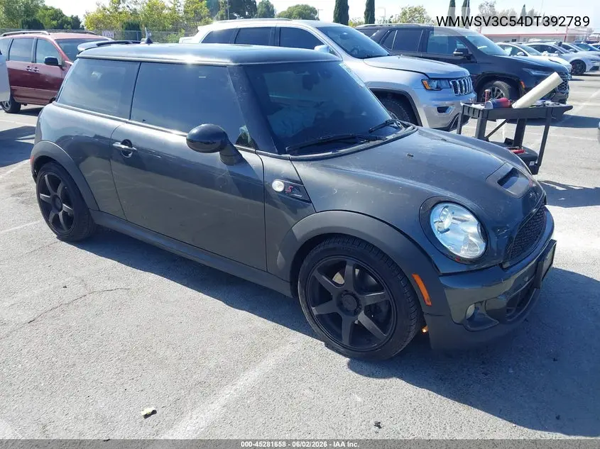 2013 Mini Hardtop Cooper S VIN: WMWSV3C54DT392789 Lot: 45281658