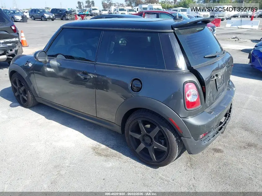 2013 Mini Hardtop Cooper S VIN: WMWSV3C54DT392789 Lot: 45281658