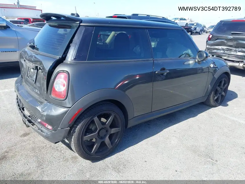 2013 Mini Hardtop Cooper S VIN: WMWSV3C54DT392789 Lot: 45281658