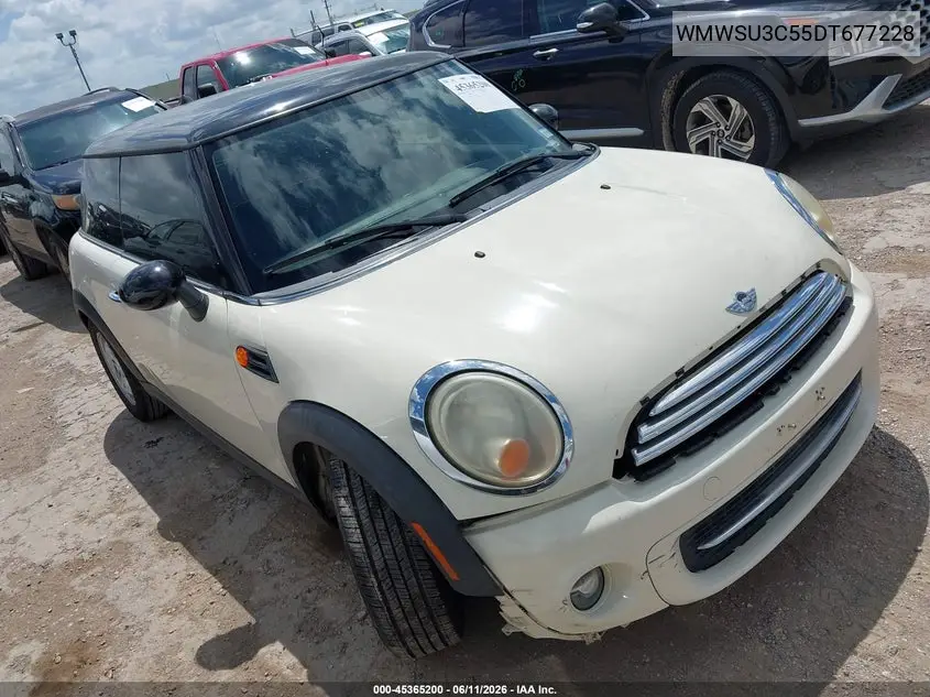 2013 Mini Hardtop Cooper VIN: WMWSU3C55DT677228 Lot: 45365200