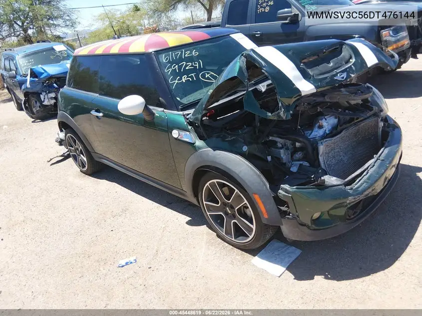2013 Mini Hardtop Cooper S VIN: WMWSV3C56DT476144 Lot: 45448619