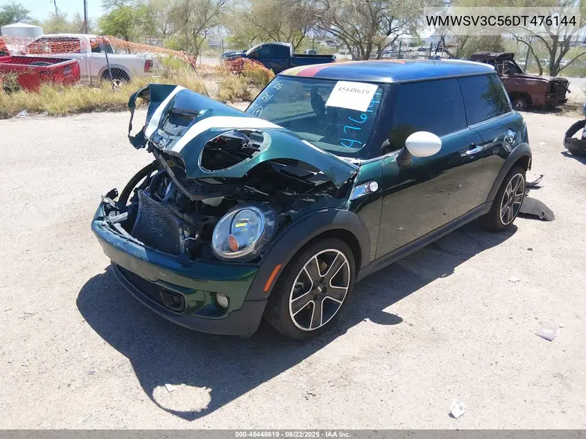 2013 Mini Hardtop Cooper S VIN: WMWSV3C56DT476144 Lot: 45448619