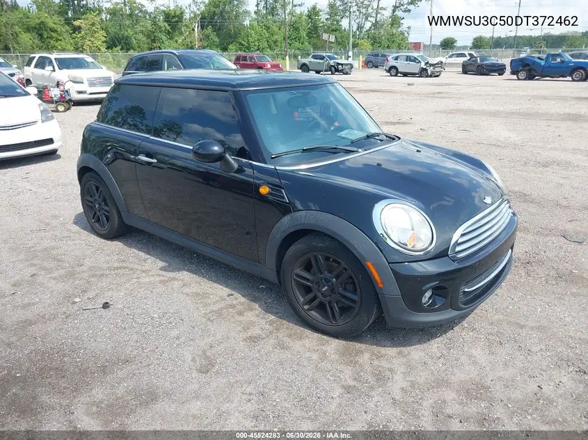 2013 Mini Hardtop Cooper VIN: WMWSU3C50DT372462 Lot: 45524283