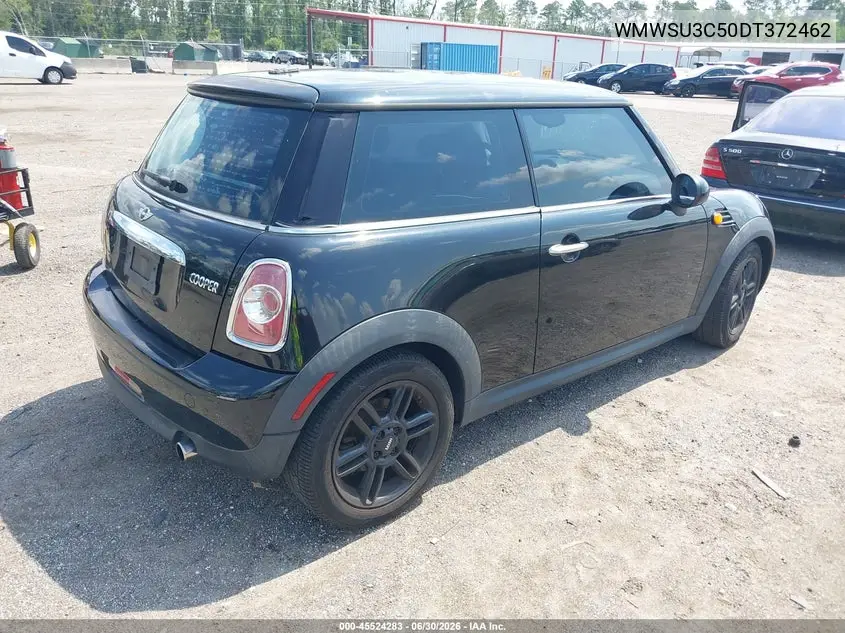 2013 Mini Hardtop Cooper VIN: WMWSU3C50DT372462 Lot: 45524283