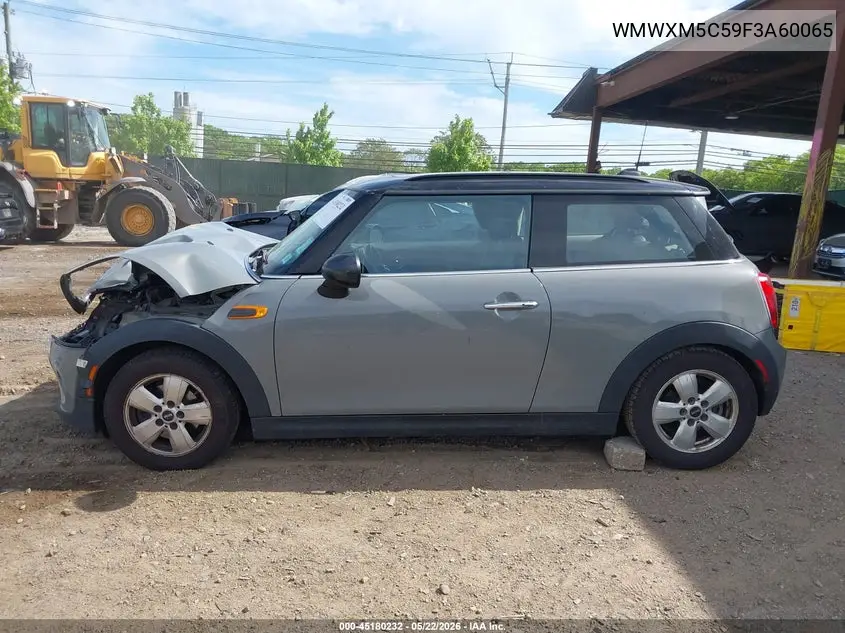 2015 Mini Hardtop Cooper VIN: WMWXM5C59F3A60065 Lot: 45180232