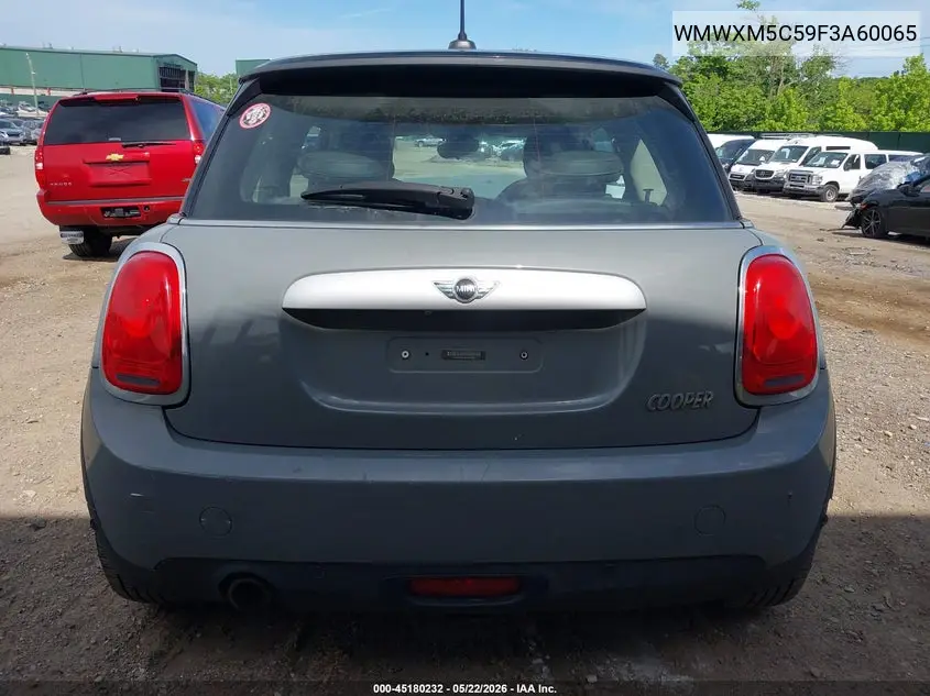 2015 Mini Hardtop Cooper VIN: WMWXM5C59F3A60065 Lot: 45180232