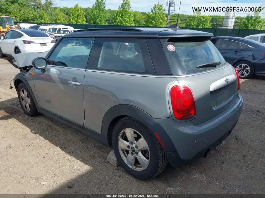 2015 Mini Hardtop Cooper VIN: WMWXM5C59F3A60065 Lot: 45180232