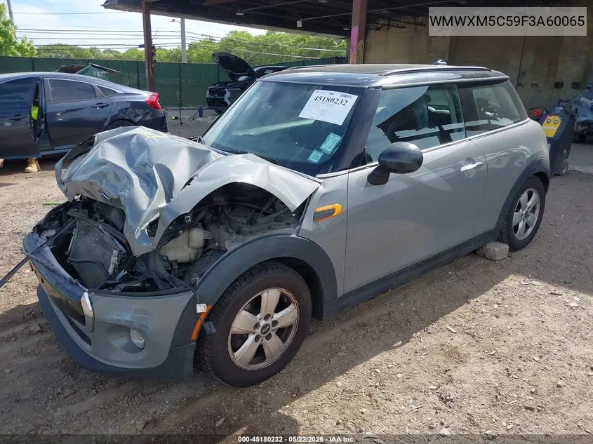 2015 Mini Hardtop Cooper VIN: WMWXM5C59F3A60065 Lot: 45180232