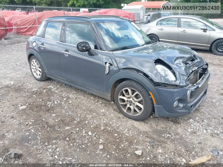 2015 Mini Hardtop Cooper S VIN: WMWXU3C59F2B62430 Lot: 45198301