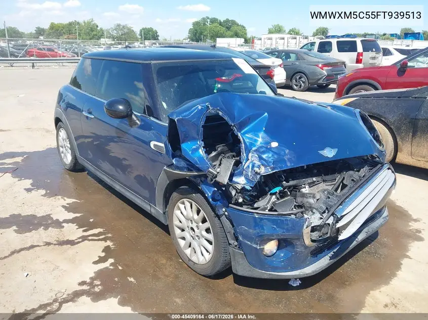 2015 Mini Hardtop Cooper VIN: WMWXM5C55FT939513 Lot: 45409164