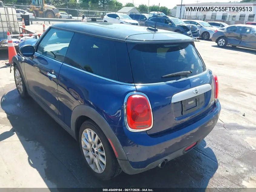 2015 Mini Hardtop Cooper VIN: WMWXM5C55FT939513 Lot: 45409164